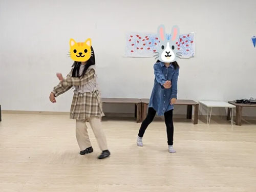 小学生のダンス